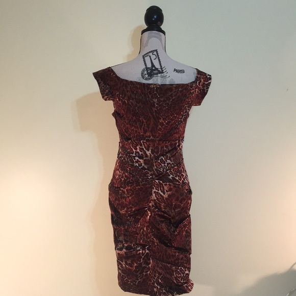 Nicole Miller Collection Leopard Dress - Picture 5 of 12